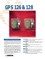 Garmin GPS 126 Specifications preview