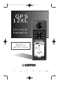 Garmin GPS 12XL - Hiking Receiver Owner'S  Manual  & Reference preview