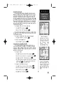 Предварительный просмотр 33 страницы Garmin GPS 12XL - Hiking Receiver Owner'S  Manual  & Reference