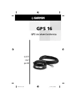 Preview for 1 page of Garmin GPS 16 Series Quick Start Manual