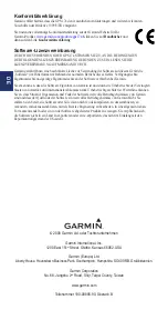 Предварительный просмотр 24 страницы Garmin GPS 17x NMEA 0183 HVS Installation Instructions Manual