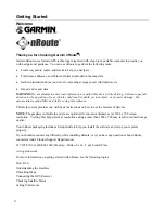 Предварительный просмотр 6 страницы Garmin GPS 18 - Deluxe USB Sensor Help Manual