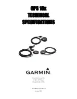 Garmin GPS 18x LVC Technical Specifications preview