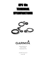 Garmin GPS 18x Series Technical Specifications preview