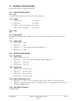 Preview for 9 page of Garmin GPS 18x Series Technical Specifications