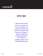 Garmin GPS 190-01219-91 Installation Instructions Manual preview