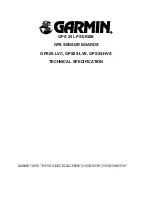 Garmin GPS 25 LP Technical Specification preview