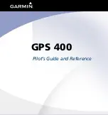 Garmin GPS 400 Pilot'S Manual And Reference preview