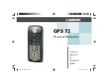 Garmin GPS 72 Owner'S Manual & Reference Manual preview