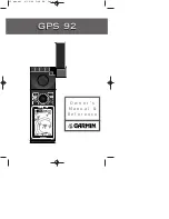 Garmin GPS 92 Owner'S  Manual  & Reference preview