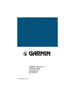 Предварительный просмотр 123 страницы Garmin GPS 95AVD Owner'S Manual