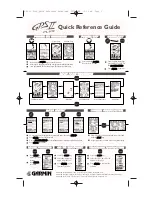 Garmin GPS II+ Quick Reference Manual preview