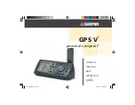 Garmin GPS V Reference Manual preview