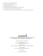 Preview for 9 page of Garmin GPS Beginner'S Manual