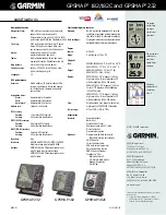 Preview for 2 page of Garmin GPSMAP 182 Specifications