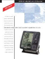 Garmin GPSMAP 188 Sounder Specifications preview