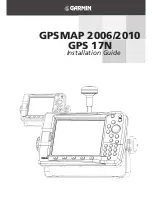 Garmin GPSMAP 2006 Installation Manual preview