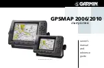 Preview for 1 page of Garmin GPSMAP 2006 Owner'S  Manual  & Reference