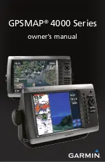 Garmin GPSMAP 4000 Series Owner'S Manual предпросмотр