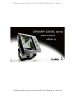 Preview for 1 page of Garmin GPSMAP 441 Owner'S Manual