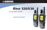 Предварительный просмотр 1 страницы Garmin GPSMAP 520 - Marine GPS Receiver Owner'S Manual