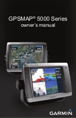 Предварительный просмотр 1 страницы Garmin GPSMAP 5215 Owner'S Manual