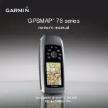 Preview for 1 page of Garmin GPSMAP 78 series Owner'S Manual