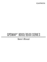 Garmin GPSMAP 8500 Owner'S Manual preview