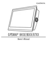 Preview for 1 page of Garmin GPSMAP 87 Series Owner'S Manual