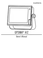 Garmin GPSMAP A12 Owner'S Manual preview