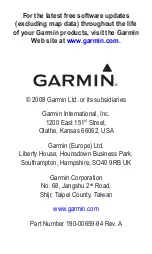 Предварительный просмотр 14 страницы Garmin GTM 20 Instructions Manual