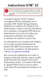 Предварительный просмотр 8 страницы Garmin GTM 25 Instruction Manual