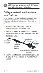 Предварительный просмотр 14 страницы Garmin GTM 25 Instruction Manual