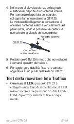 Предварительный просмотр 15 страницы Garmin GTM 25 Instruction Manual