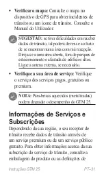 Предварительный просмотр 31 страницы Garmin GTM 25 Instruction Manual