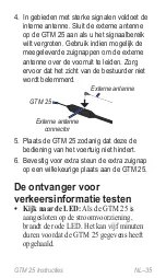 Предварительный просмотр 35 страницы Garmin GTM 25 Instruction Manual