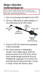 Предварительный просмотр 39 страницы Garmin GTM 25 Instruction Manual