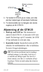 Предварительный просмотр 40 страницы Garmin GTM 25 Instruction Manual