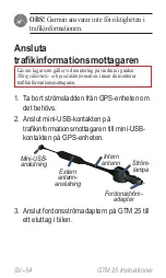 Предварительный просмотр 54 страницы Garmin GTM 25 Instruction Manual