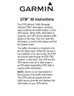 Предварительный просмотр 1 страницы Garmin GTM 60 Instructions Manual