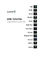 Preview for 1 page of Garmin GTN 725 Cockpit Reference Manual