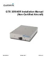 Garmin GTX 45R Installation Manual preview