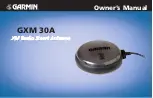 Garmin GXM 30A Owner'S Manual preview