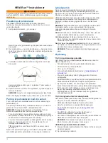 Preview for 16 page of Garmin HRM Premium Instructions Manual