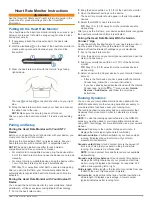 Preview for 5 page of Garmin HRM-PRO Owner'S Manual