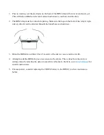 Preview for 3 page of Garmin HRM-Run Steps To Replace The Battery