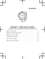 Preview for 2 page of Garmin INSTINCT CROSSOVER Series Quick Start Manual