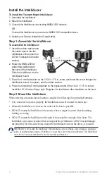 Preview for 2 page of Garmin Intelliducer Transom Mount Sensor with Depth & Temperature (NMEA... Installation Instructions Manual