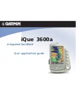 Preview for 1 page of Garmin iQue 3600a Application Manual