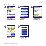 Предварительный просмотр 21 страницы Garmin iQue M4 - Win Mobile Quick Reference Manual